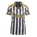 Juventus Dusan Vlahovic #9 Koszulka Podstawowych Kobiety 2023-24 Krótki Rękaw